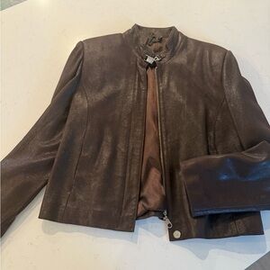 Brown suede Jacket